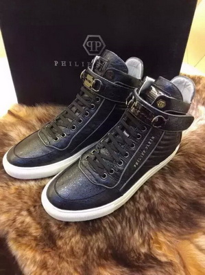 PhiliPP Plein High-Top Fashion Men Shoes--054